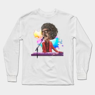 Charly García - Caricatura Long Sleeve T-Shirt